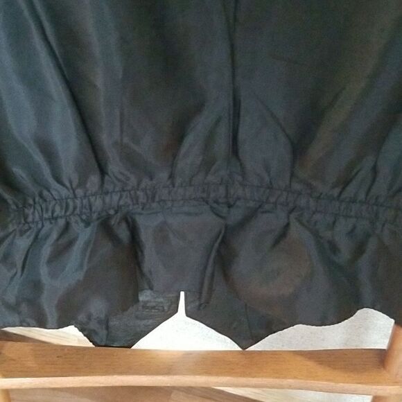 Leather Biker / Dress Vest XL  great condition black like new - Picture 7 of 7